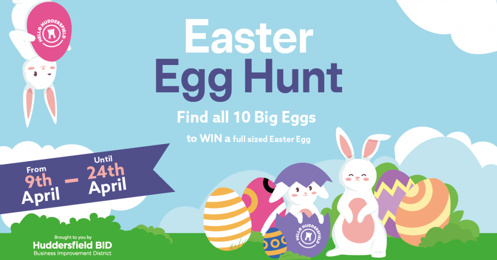 Huddersfield Easter Egg Hunt information
